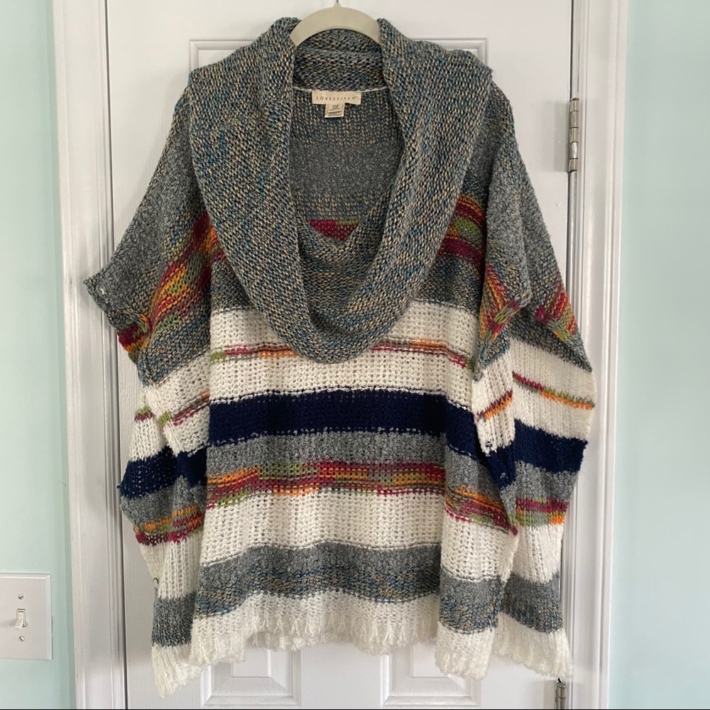 Knit Poncho